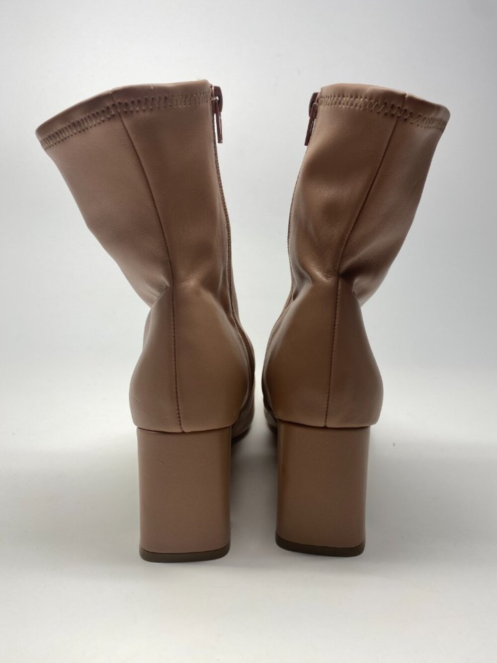Steve Madden Womens Harli Sock Square Toe Heel Boot Sz 8 M - Picture 6 of 10